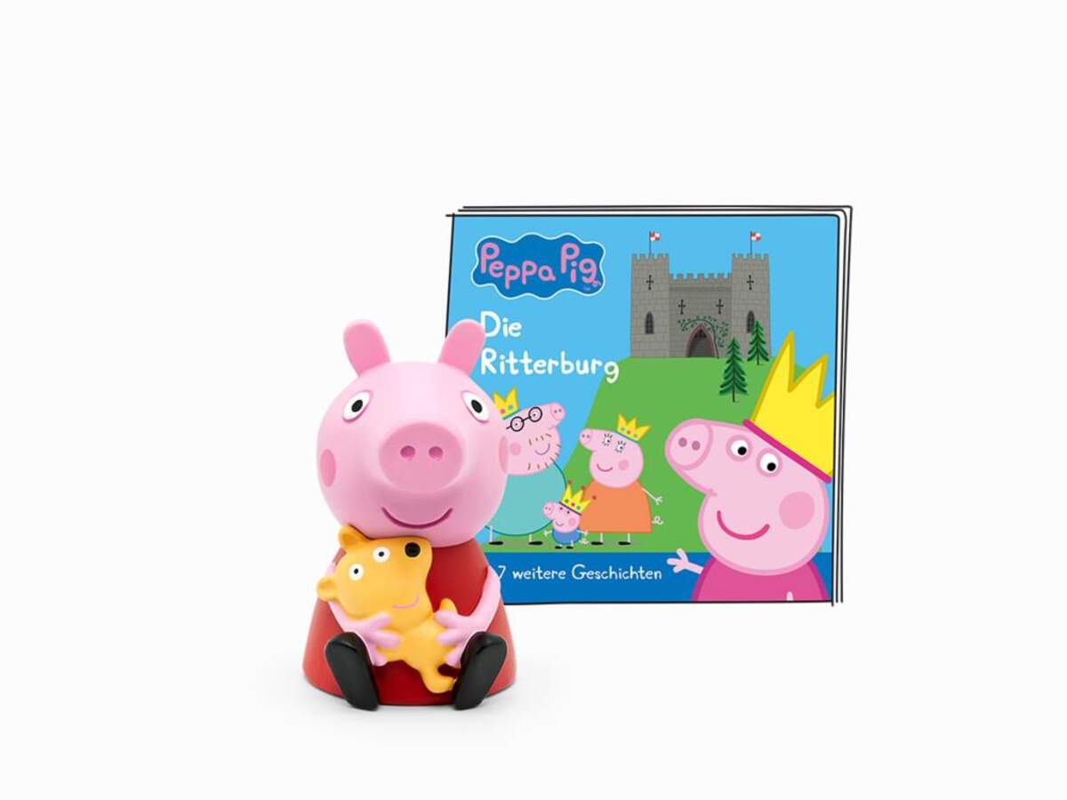 tonies® Hörfigur - Peppa Pig Die Ritterburg und 7 weitere Geschichten