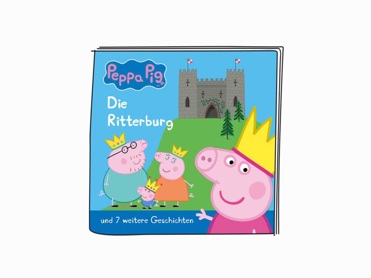 tonies® Hörfigur - Peppa Pig Die Ritterburg und 7 weitere Geschichten