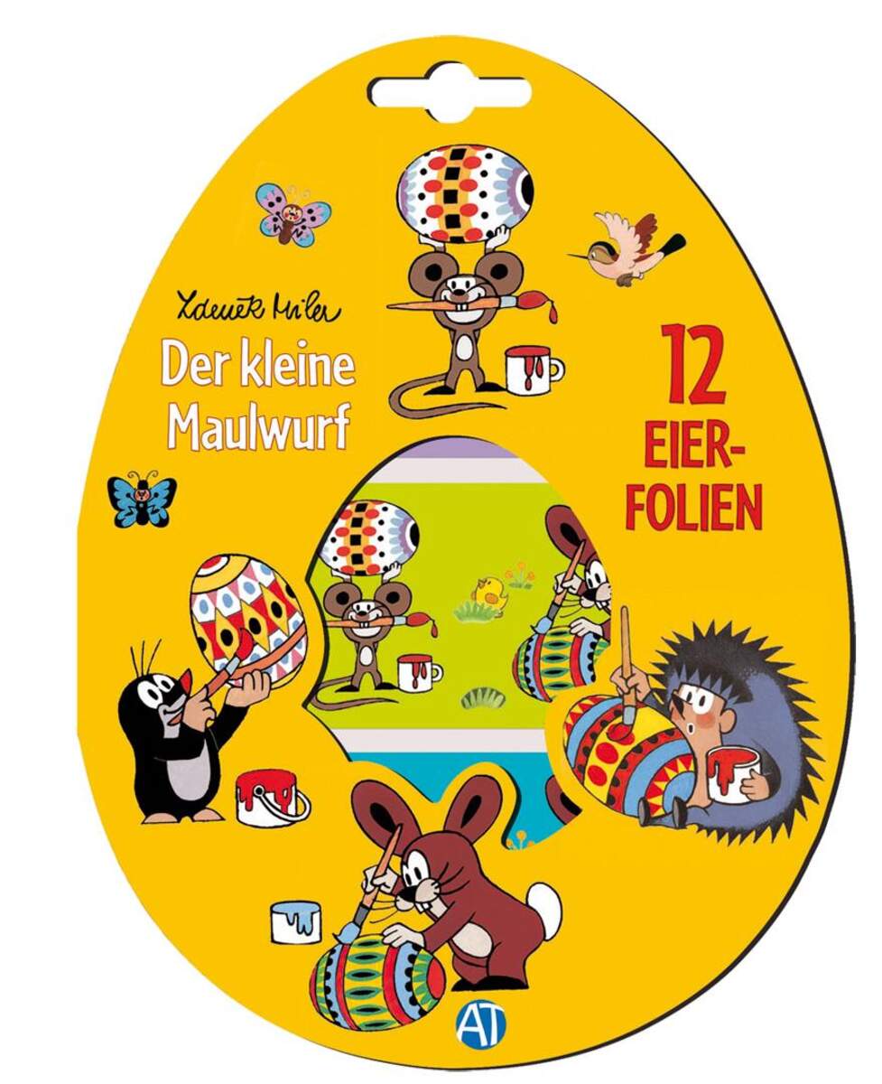 Trötsch 12er Eierfolien Maulwurf