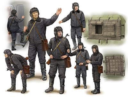 Trumpeter 1/35 Sowjetische Soldaten, Scud B Crew