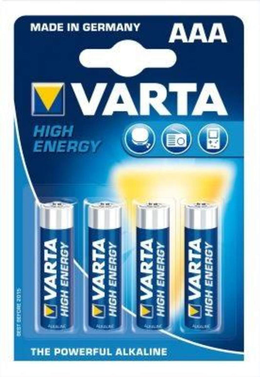 Varta 04903 Batterie Alkaline Micro 4xAAA LR03 /4903 /MN2400