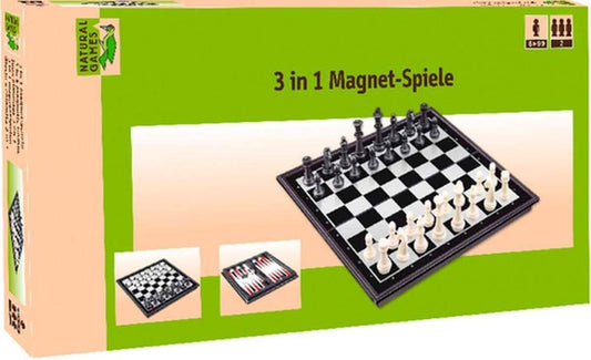 Vedes Naturalgames Magnetspiel 3-in-1