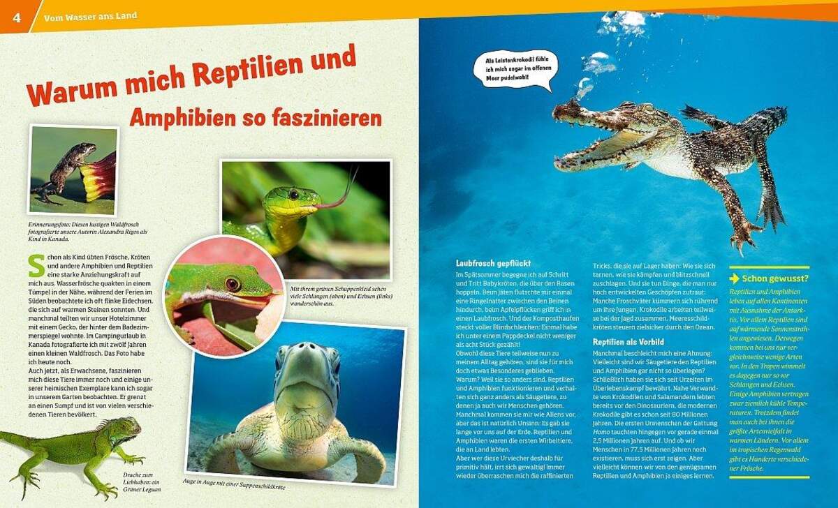 WAS IST WAS Reptilien und Amphibien, Band 20