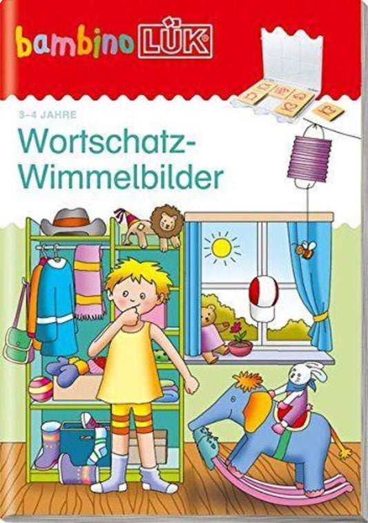 Westermann bambino LÜK Wortschatz-Wimmelbilder Einkaufen, Essen, Kleidung