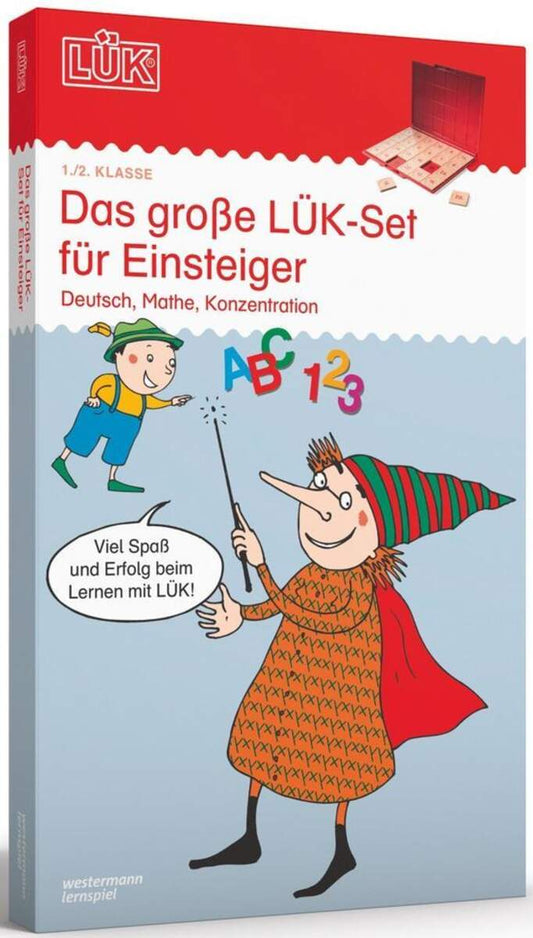 Westermann Das große LÜK-Set für Einsteiger: Deutsch, Mathe, Konzentration für Klasse 1 und 2