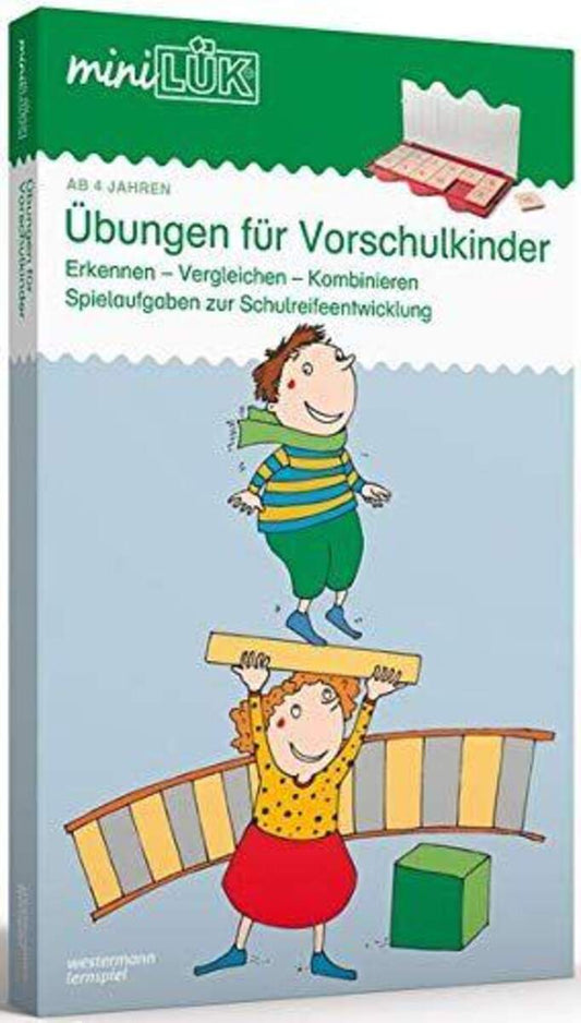 Westermann mini LÜK-Set Übungen für Vorschulkinder Erkennen Vergleichen Kombinieren