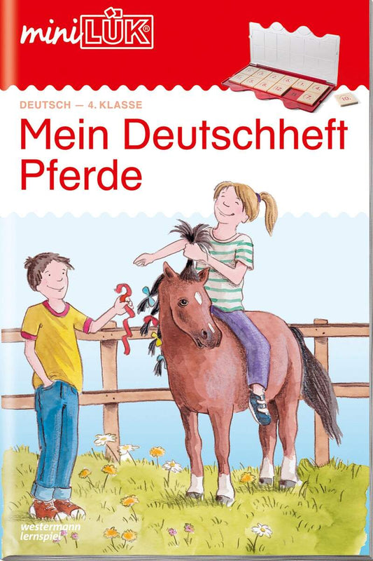 Westermann miniLÜK - 4. Klasse Deutsch: Mein Deutschheft Pferde