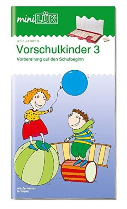 Westermann miniLÜK Vorschulkinder 3 - Vorbereitung Schulbeginn